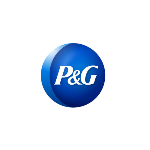 LOGO P AND G BLANCO